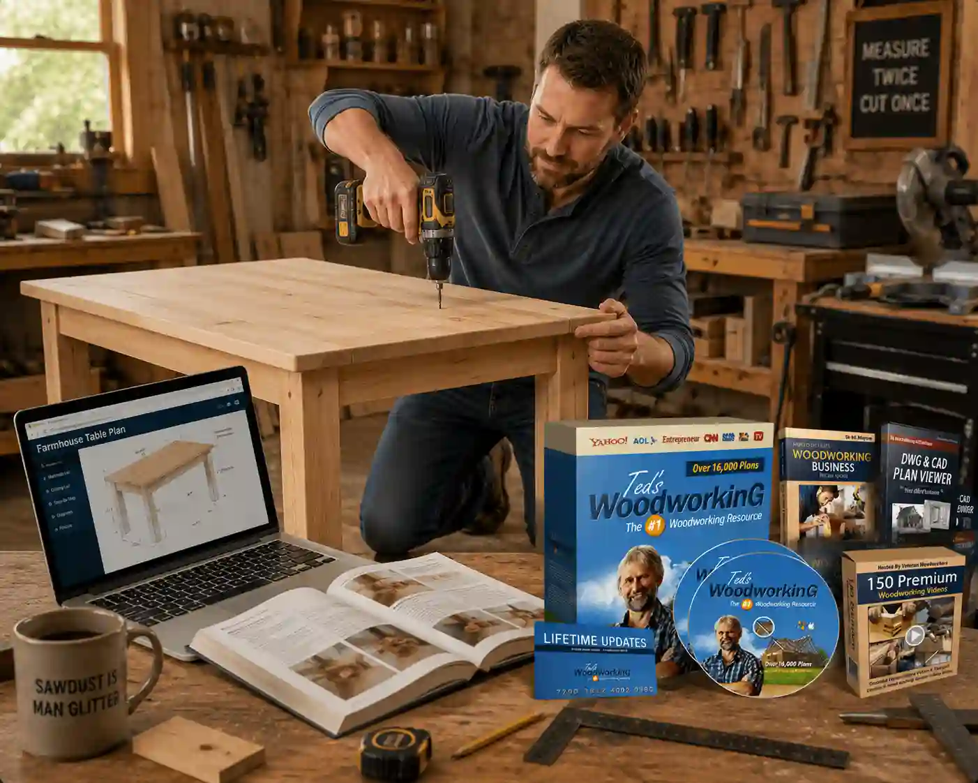 teds woodworking order